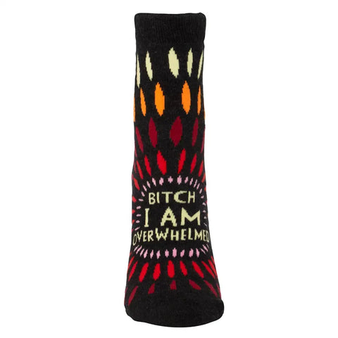 Women's Bitch I Am Overwhelmed Ankle Socks