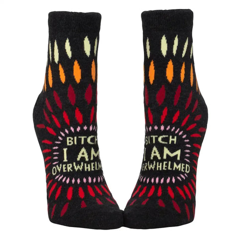 Women's Bitch I Am Overwhelmed Ankle Socks