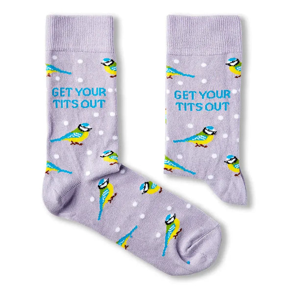 Unisex Get Your Tits Out Socks
