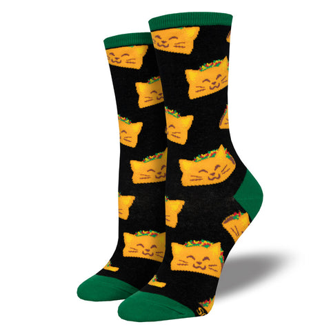 Women's Taco Cat Socks