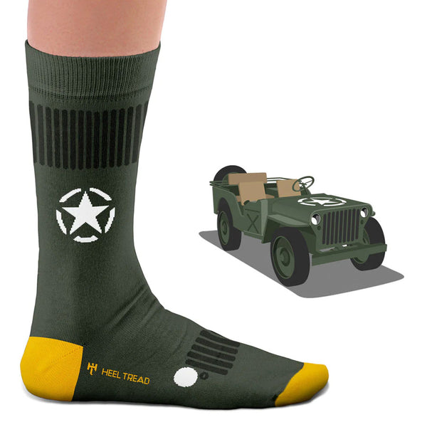 Unisex Willys Jeep Socks