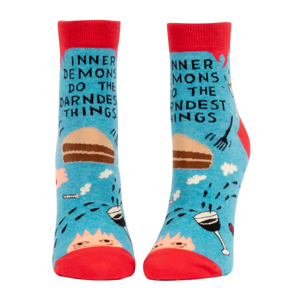 Women's Inner Demons Do the Darndest Things Socks