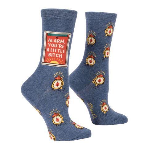 Women's Alarm You're a Little Bitch Socks