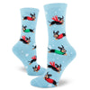 Women's Dachshund Through The Snow Socks