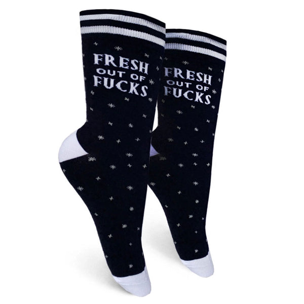 Women's Fresh Out Of Fucks Socks