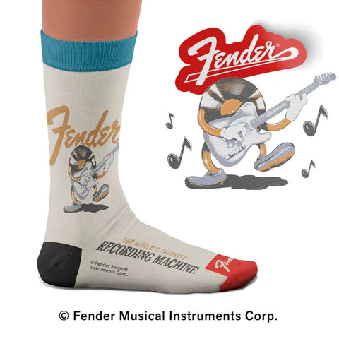 Unisex Fender Recording Machine Socks