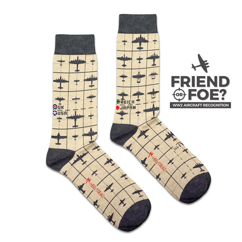Unisex Friend or Foe Socks