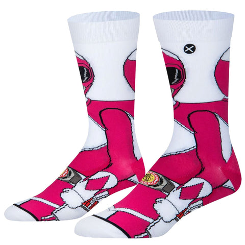 Unisex Pink Power Ranger Socks