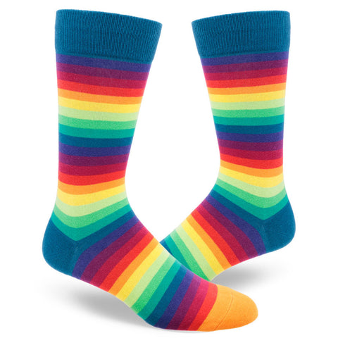 Men's Rainbow Gradient Socks