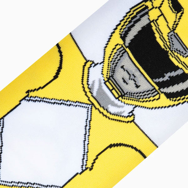 Unisex Yellow Power Ranger Socks | Awesome 90s TV Socks - Sock Vault ...