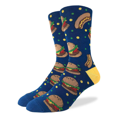 Unisex Burgers and Hotdogs Socks