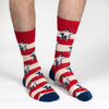 Unisex Stars and Stripes Socks