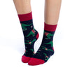 Unisex Christmas Jumper Dinosaurs Socks