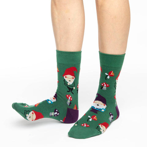 Unisex Lawn Gnomes Socks