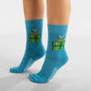 Unisex Super Mario Green Pipe Piranha Plant Socks