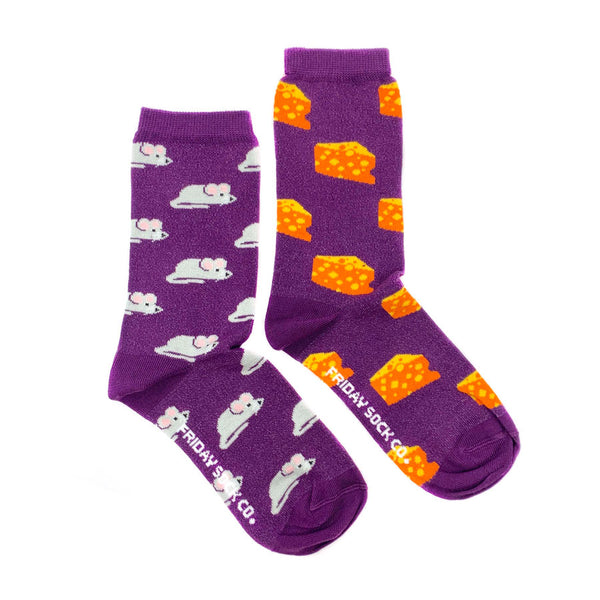 Women's Mouse and Cheese Socks