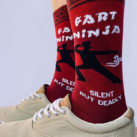 Men's Fart Ninja Socks
