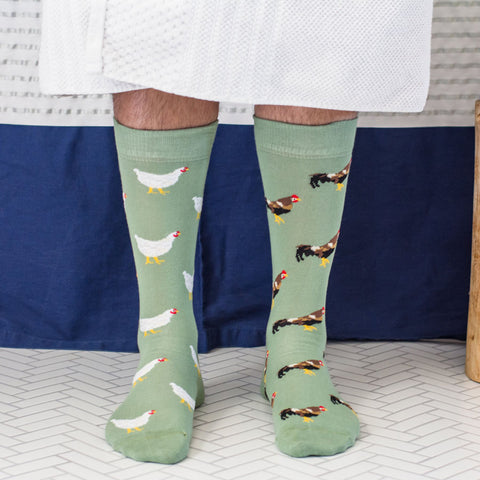 Men's Chicken and Rooster Socks