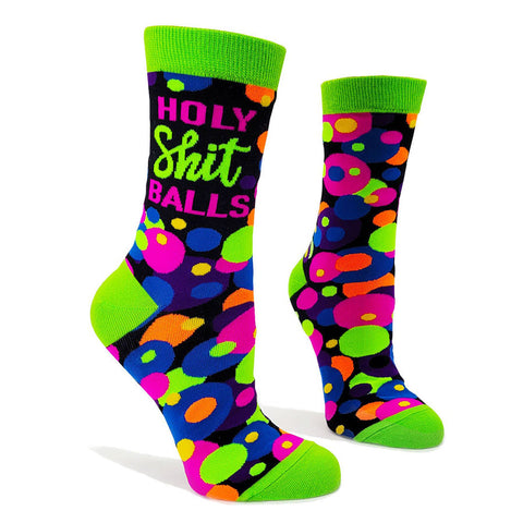 Women's Holy Shit Balls Socks