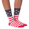 Women's American Flag Socks