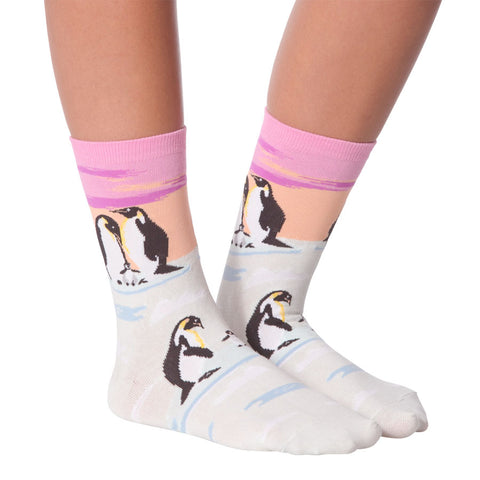 Women's Penguin Family Socks