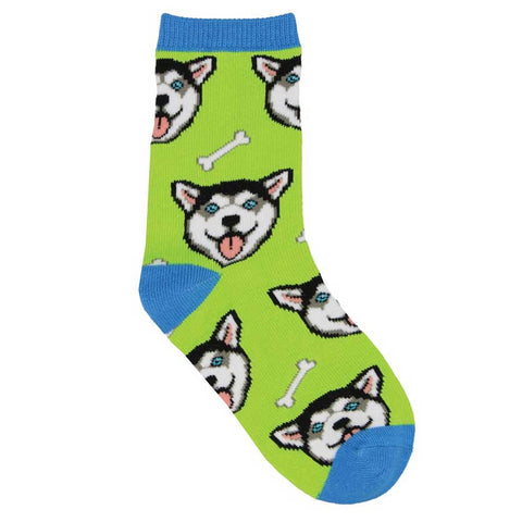 Happy Husky Socks