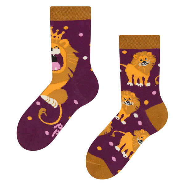 Kids' King Of The Jungle Socks