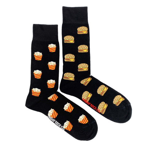 Men's Burger and Fries Socks