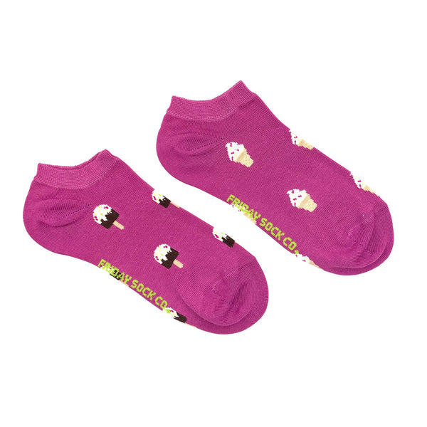 Women's Ice Cream and Popsicle Ankle Socks