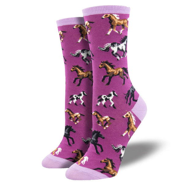 Women's Joyful Horses Socks