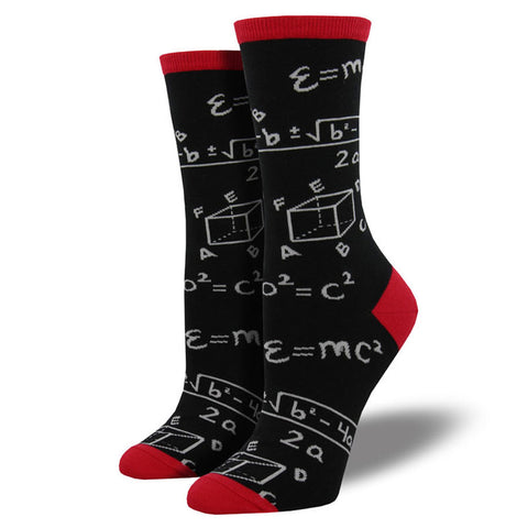 women's maths socks