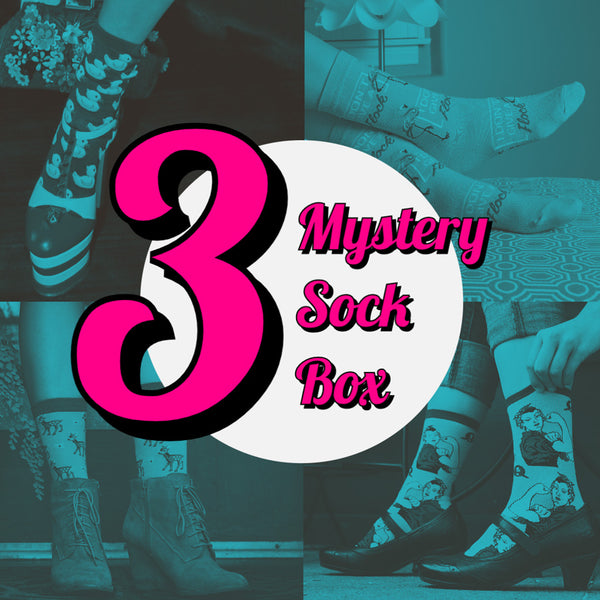 Women's Mystery Sock Box - 3 Pairs