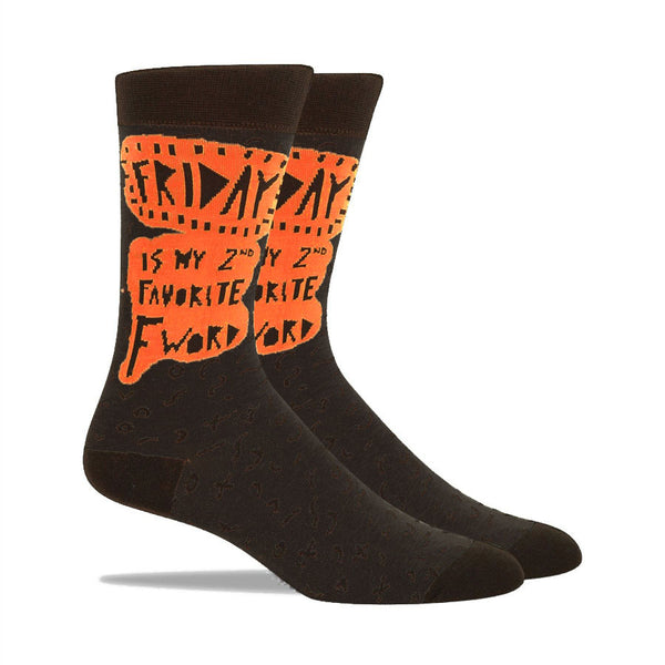 Men's Friday Is My Second Favourite F Word Socks
