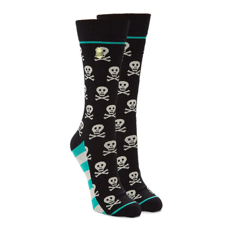 Unisex Skull and Crossbones Socks
