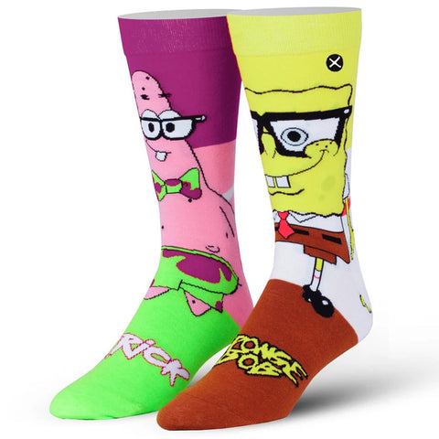 Men's SpongeBob NerdPants Socks