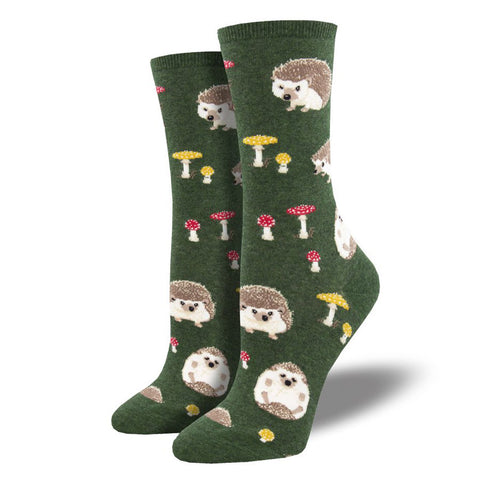 Women's Slow Poke Hedgehog Socks