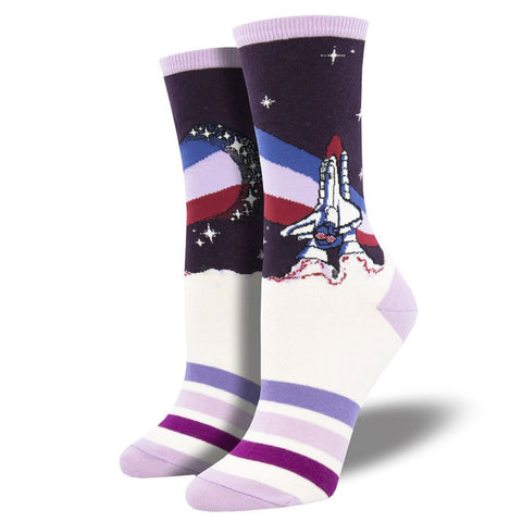 Women's Starburst Space Shuttle Socks