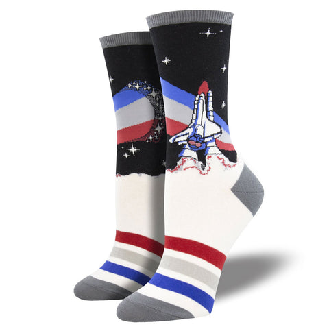 Women's Starburst Space Shuttle Socks